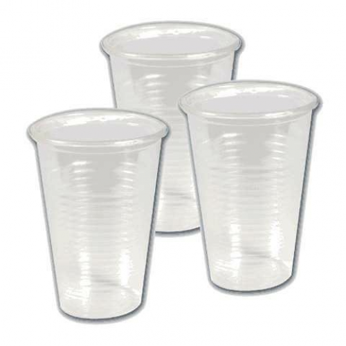 PLASTIC CUP 180G (PACK OF 200 PCS)